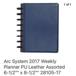 Arc System Weekly Planner Hot Pink